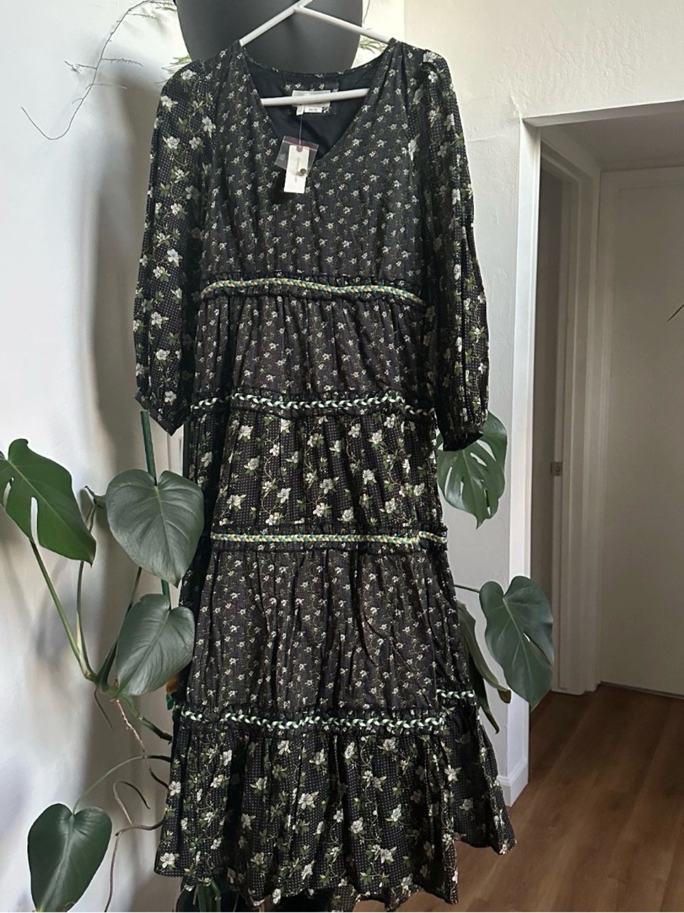Anthropologie Karoline Midi Dress